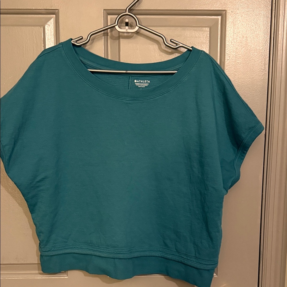 Athleta Women's Teal Sweatshirt